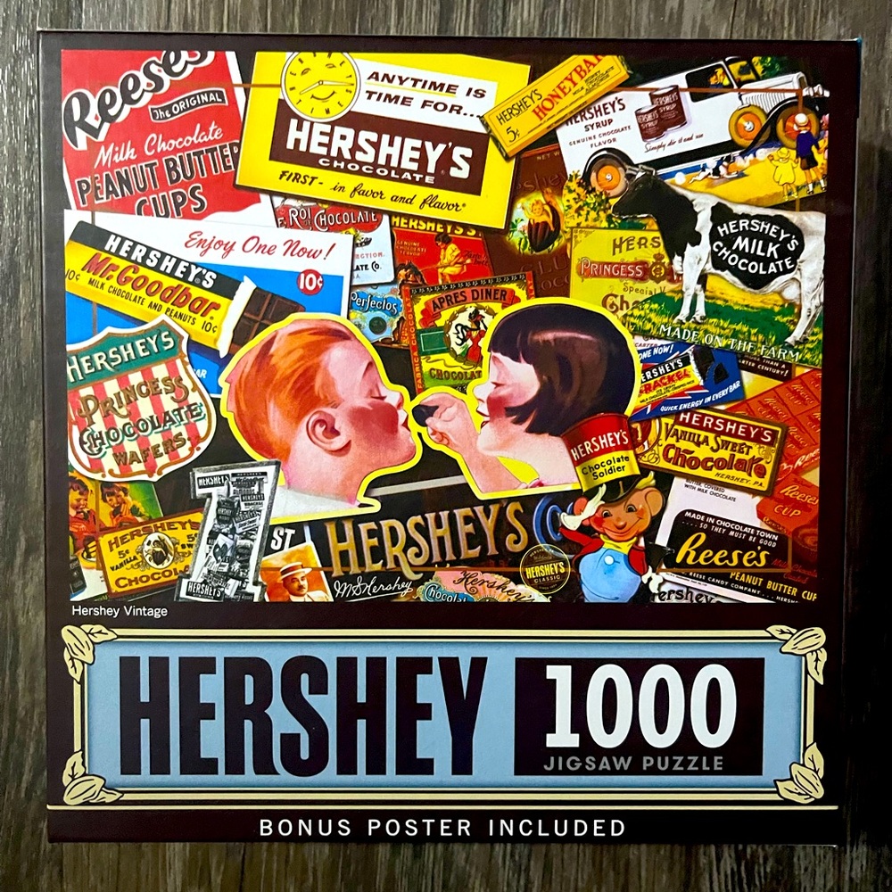 MasterPieces 1000 Piece Jigsaw Puzzle - Hershey Vintage 🧩